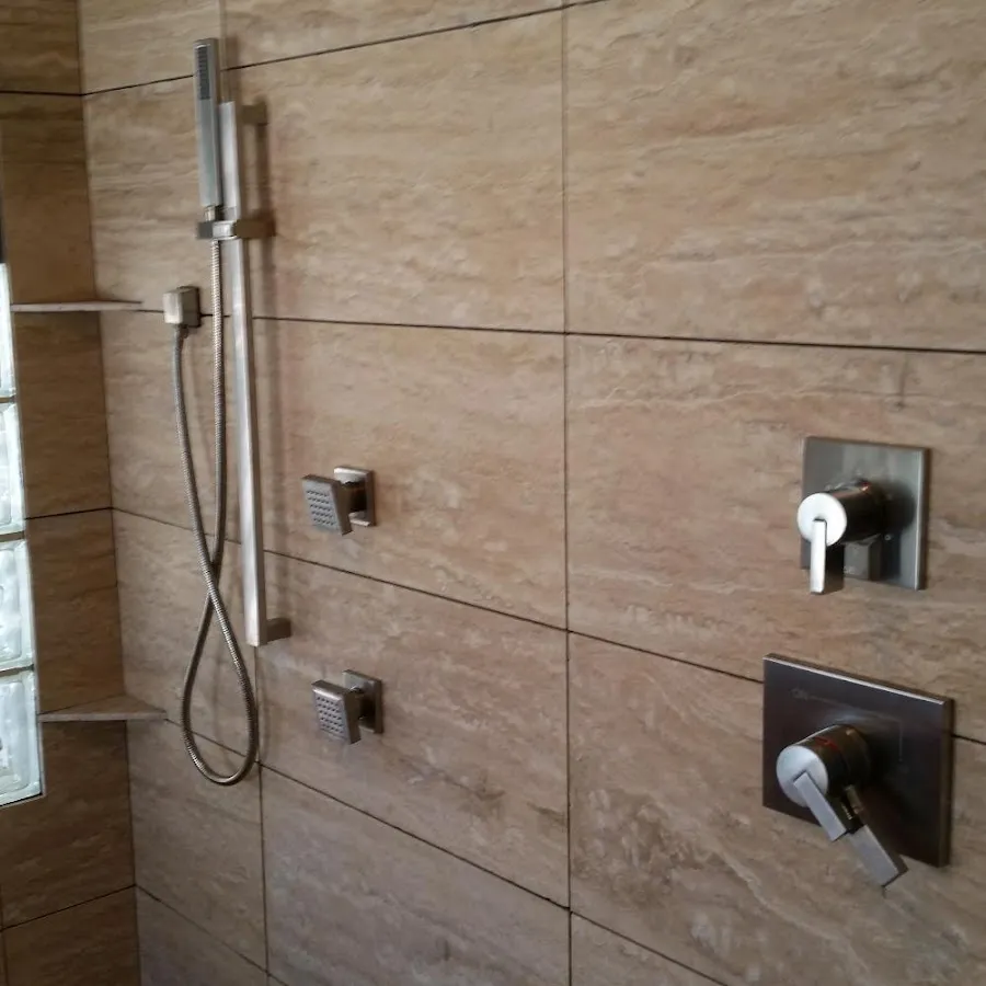 Shower fixture installation for Water Heater Replacement in Coalinga